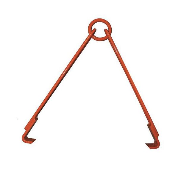 Pince pour fût horizontal à 2 bras libres - Force 500 kg