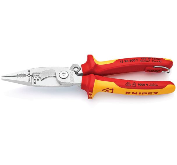 Pince pour installations électriques - 13 96 200 T - Knipex