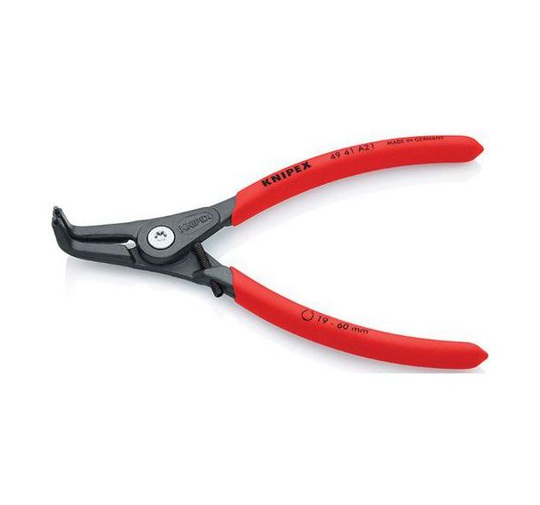 Pince précision p/ circlips grise atramentisée 165 mm Réf: 49 41 A21