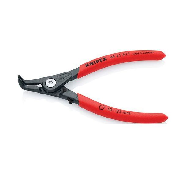 Pince précision p/ circlips grise atramentisée 130 mm Réf: 49 41 A11