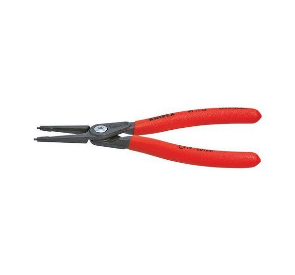 Pince précision p/ circlips grise atramentisée 180 mm Réf: 48 11 J2 SB