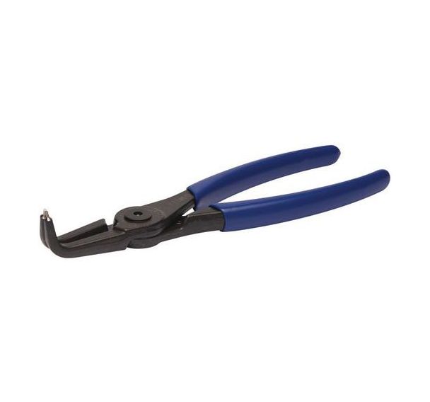 Pince recourbée pour circlips intérieurs