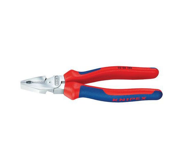 Pince universelle à forte démultiplication chromée 180mm Réf:02 05 180