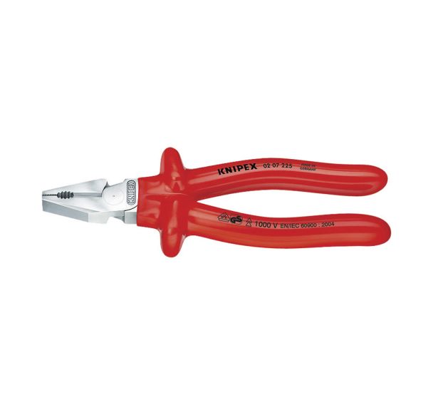 Pince universelle à forte démultiplication chromée 200mm Réf:02 07 200