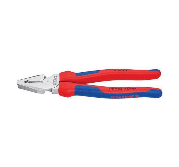 Pince universelle à forte démultiplication chromée 225mm Réf:02 05 225