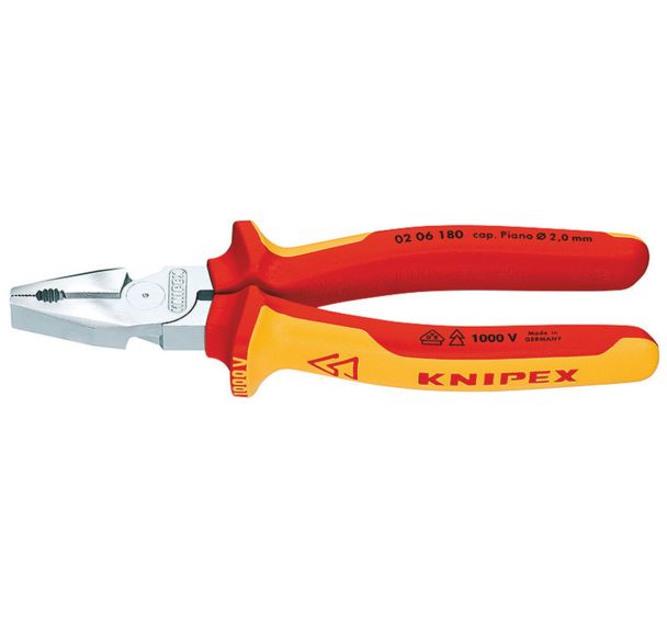Pince universelle à forte démultiplication chromée 225mm Réf:02 06 225