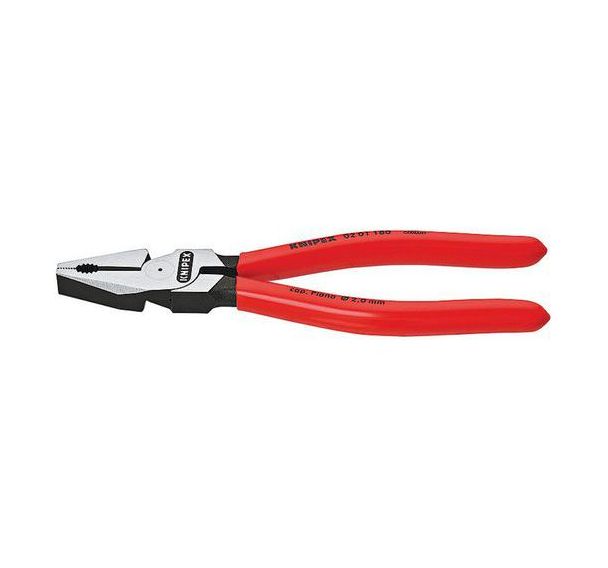 Pince universelle à forte démultiplication noire 180 mm Réf: 02 01 180