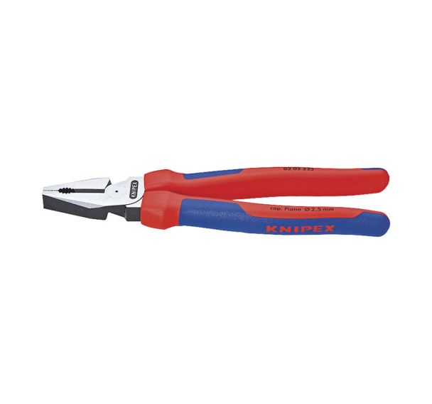 Pince universelle à forte démultiplication noire 225 mm Réf: 02 02 225