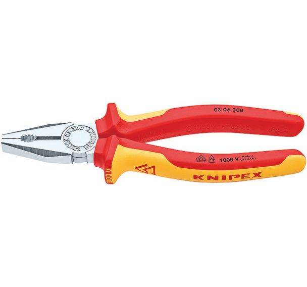 Pince universelle chromée 200 mm Réf: 03 06 200 SB