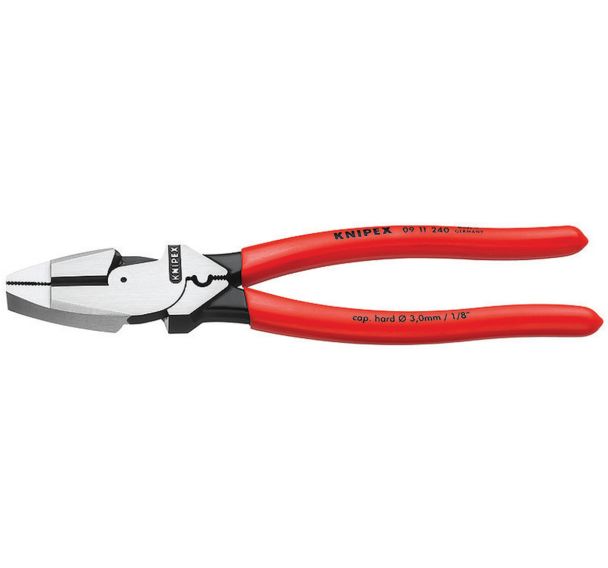 Pince universelle pour câbles noire 240 mm Réf: 09 11 240 SB