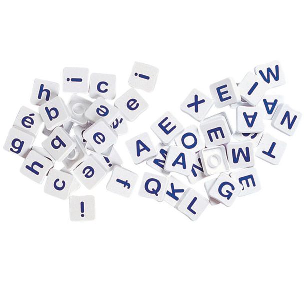 Pions-lettres majuscules-script