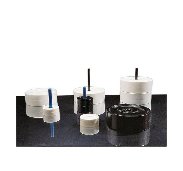 Pions de Dames (24 pions : 12 noirs + 12 blancs)