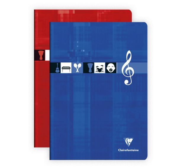 Piqûre Musique & chant 21x29,7cm 48p séyès - Lot de 10