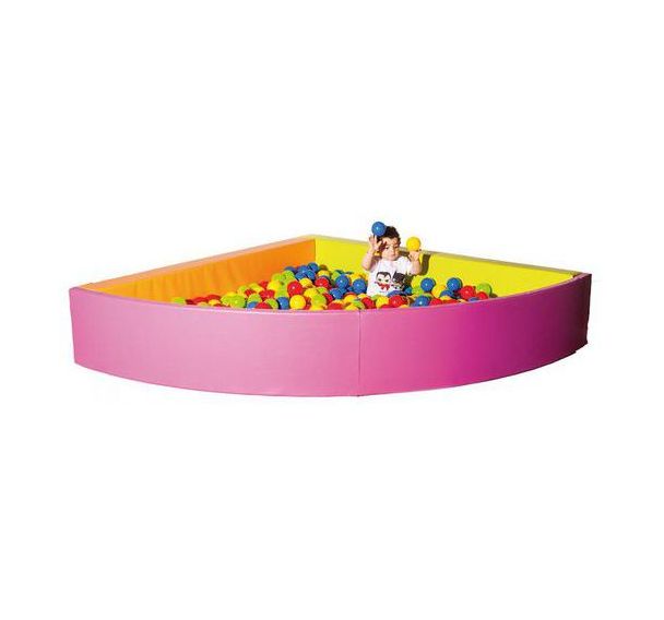 Piscine d'angle 190 x 190 x 40 cm