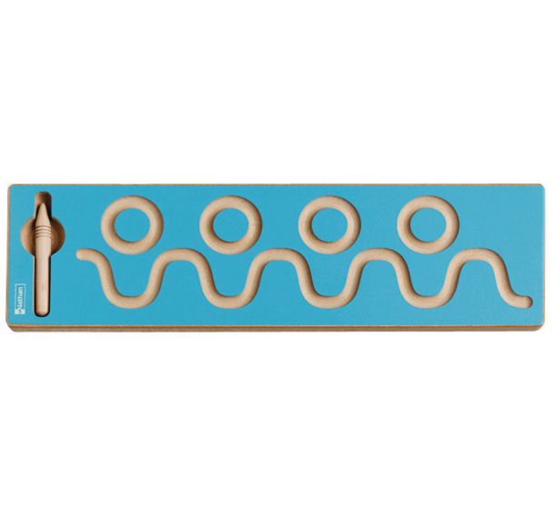 Piste graphique les vagues