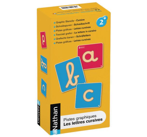 Pistes graphiques les lettres cursives