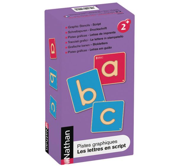 Pistes graphiques les lettres en script