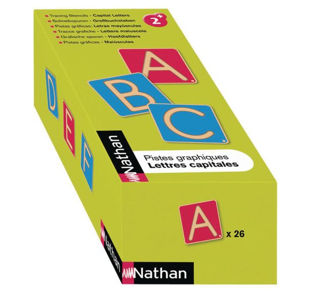 Pistes graphiques lettres capitales