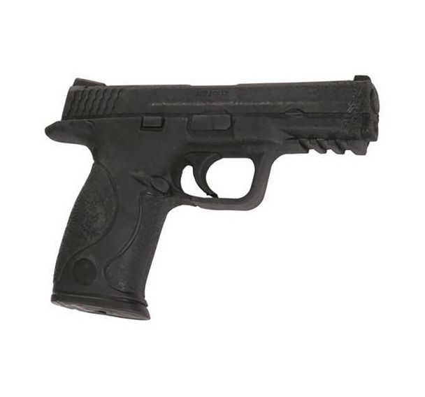 Pistolet Caoutchouc 23 cm Metal Boxe