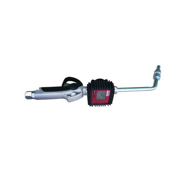 Pistolet simple EO K400 avec compteur pour huile et bec rigide - Cemo