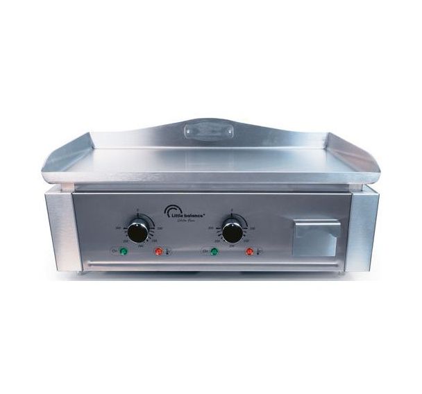 Plancha 3500W en acier incoloy - 300°C -