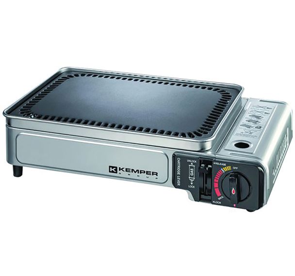 Plancha à gaz portable