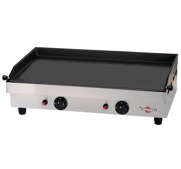 Plancha gaz L plaque cuisson 730mm 6kw