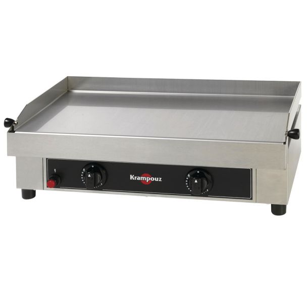 Plancha gaz inox à régulation