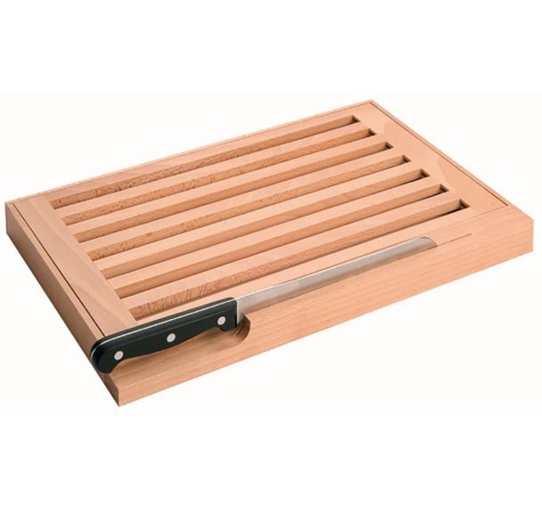 Planche à pain avec ramasse-miettes