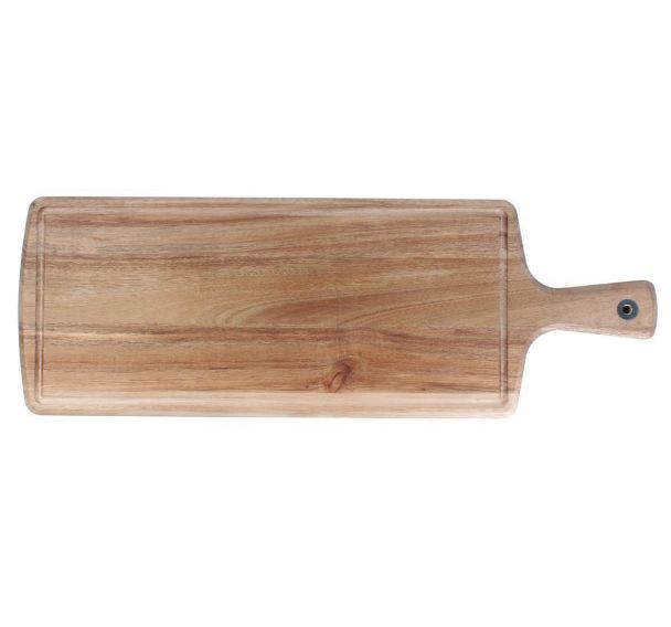 Planche à servir ronde en acacia