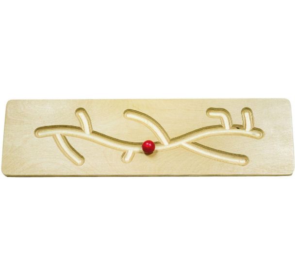 Planche d'équilibre avec balle