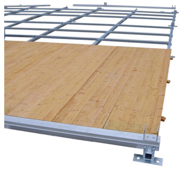 Plancher module de base 3 x 5 mètres