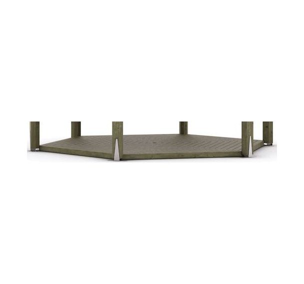 Plancher pour kiosque Mobextan