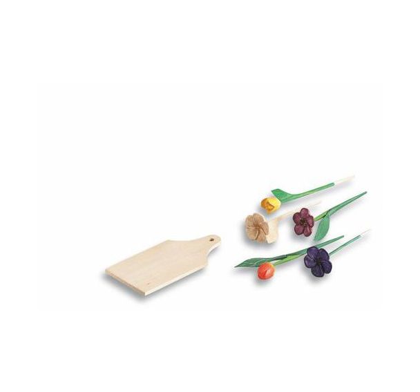 Planchette en bois à décorer (Lot de 12)