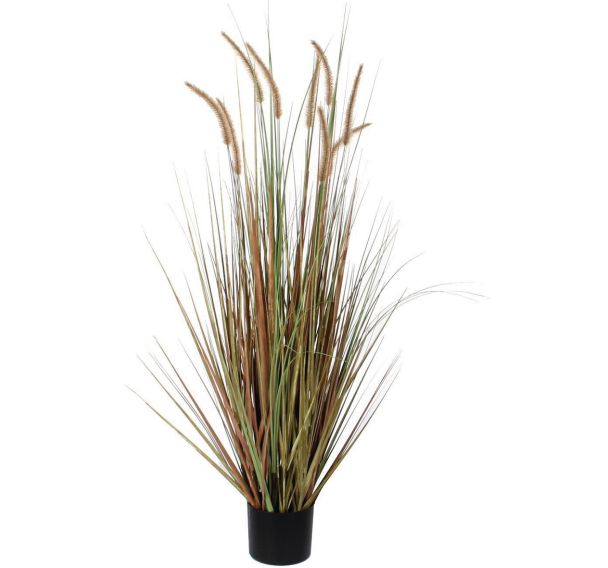 Plante artificielle La crételle des prés vert hauteur 120cm