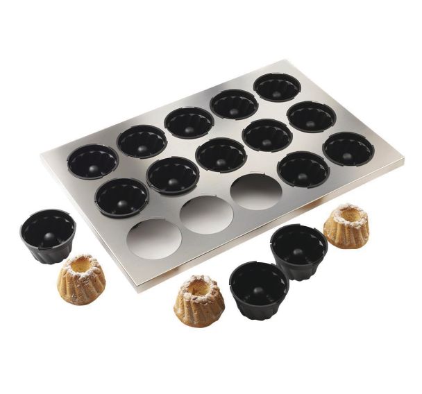 Plaque 15 kouglof Exoglass Ø 90mm