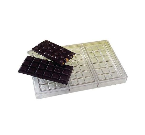 Plaque 3 tablettes de 100 g 18 carrés