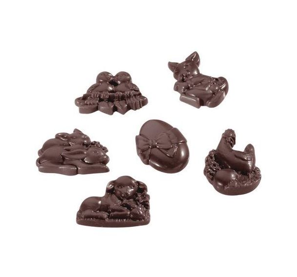 Plaque 3x6 figurines 18 empreintes