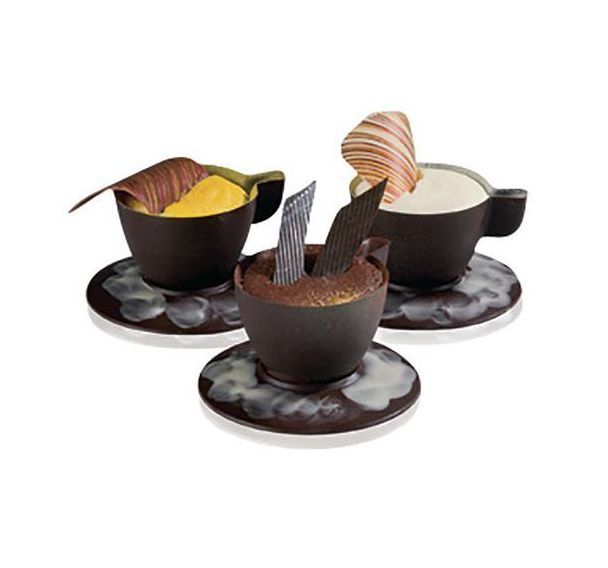 Plaque 7 Tasses expresso