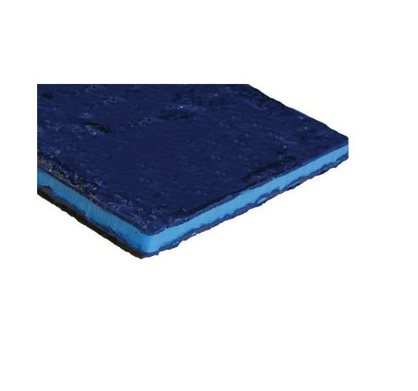 Plaque GRIPSOL®épaisseur 11 mm 500x500 bleu foncé/bleu ciel
