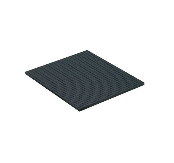 Plaque antivibratoire noir 450x450x8
