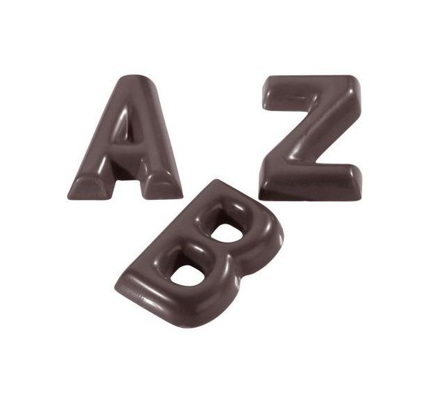 Plaque choco alphabet 26 empreintes