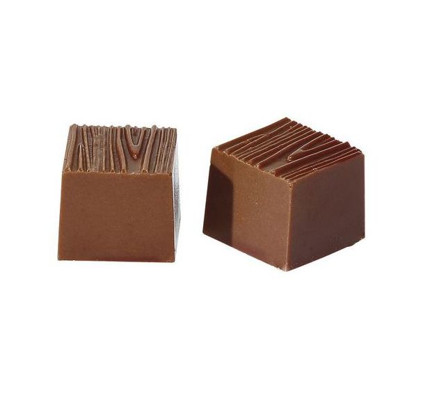 Plaque chocolat carré rainuré bois 32 empreintes