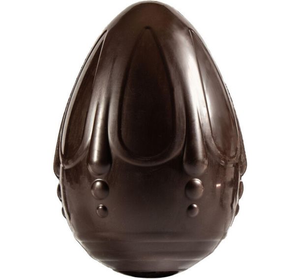 Plaque chocolat de 2 empreintes pour oeuf fabergé