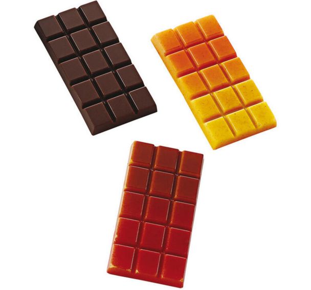 Plaque chocolat pour 12 mini-tablettes