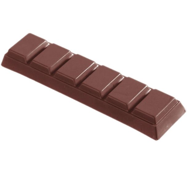 Plaque chocolat pour 7 barres de 6 carrés - Matfer