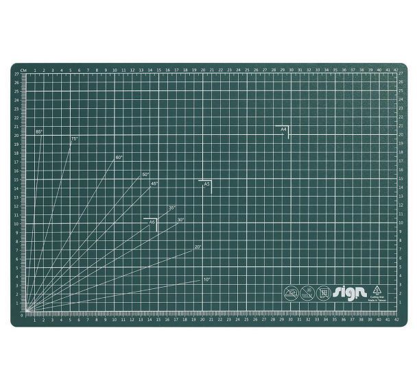 Plaque de coupe - Sign