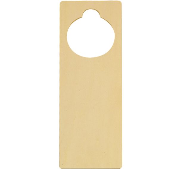 Plaque de poignée de porte