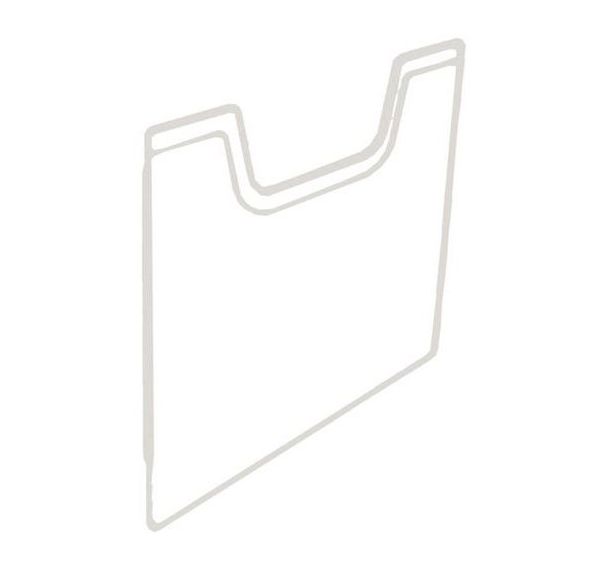 Plaque de recouvrement A4 vertical