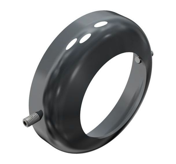 Plaque de sol ronde pour poteau à visser - Schake